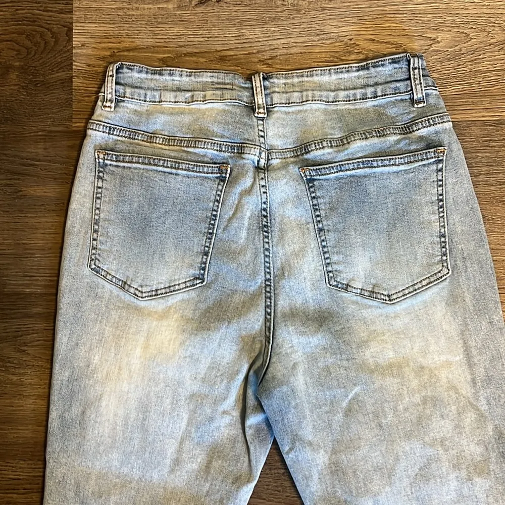 Boston Proper Mixed Pearl Ankle Cropped with Raw Hem 12 - Image 6