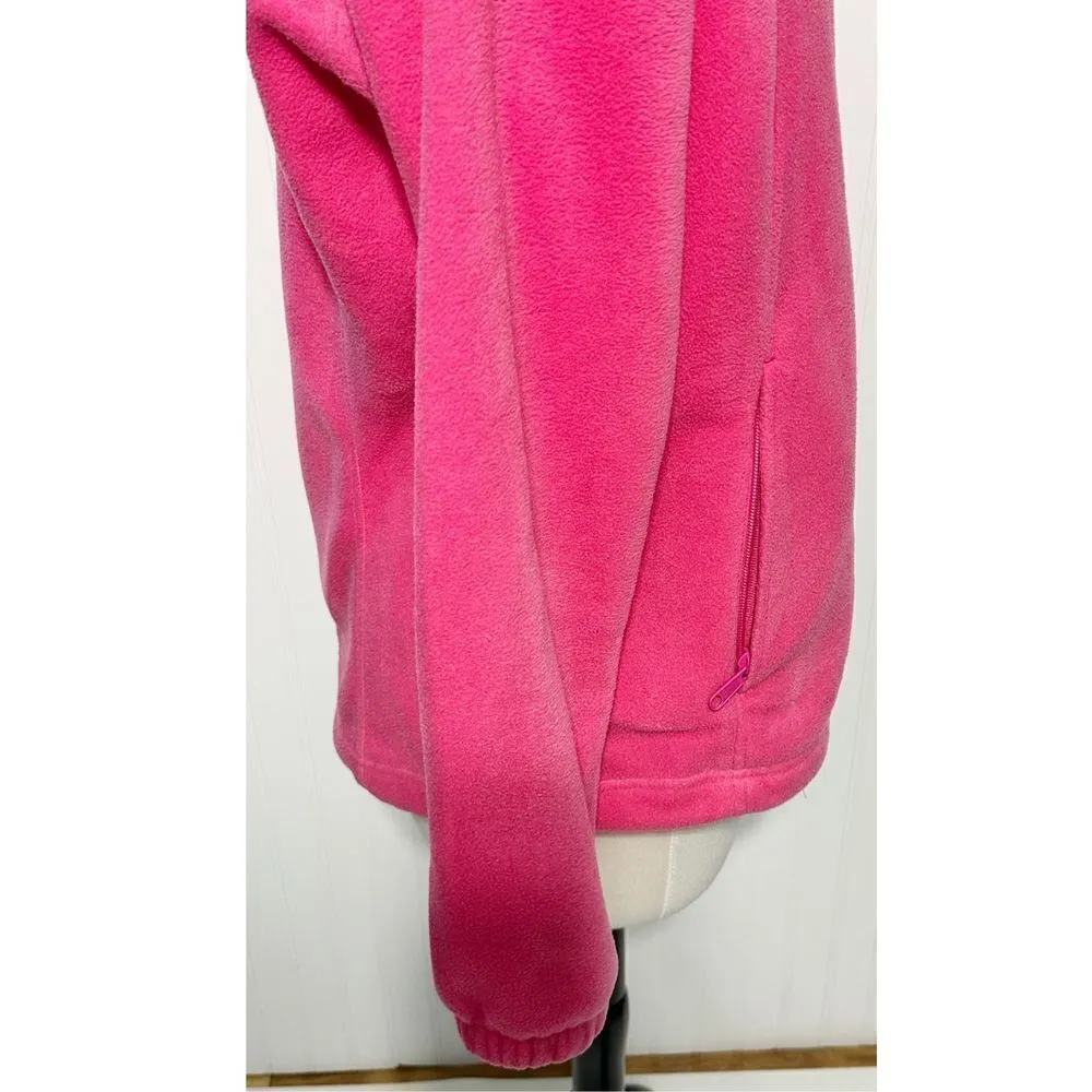 Columbia Women's Sawyer Rapids 2.0 Fleece Jacket Full Zip French Rose Pink Large - Image 6