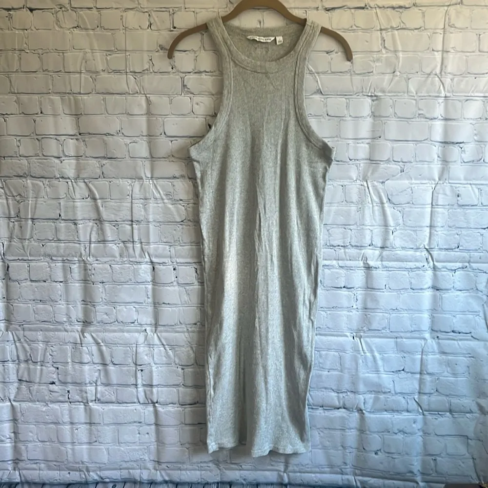 Calvin klein gray‎ Modern Stretch Tank dress Womans size medium - Image 2