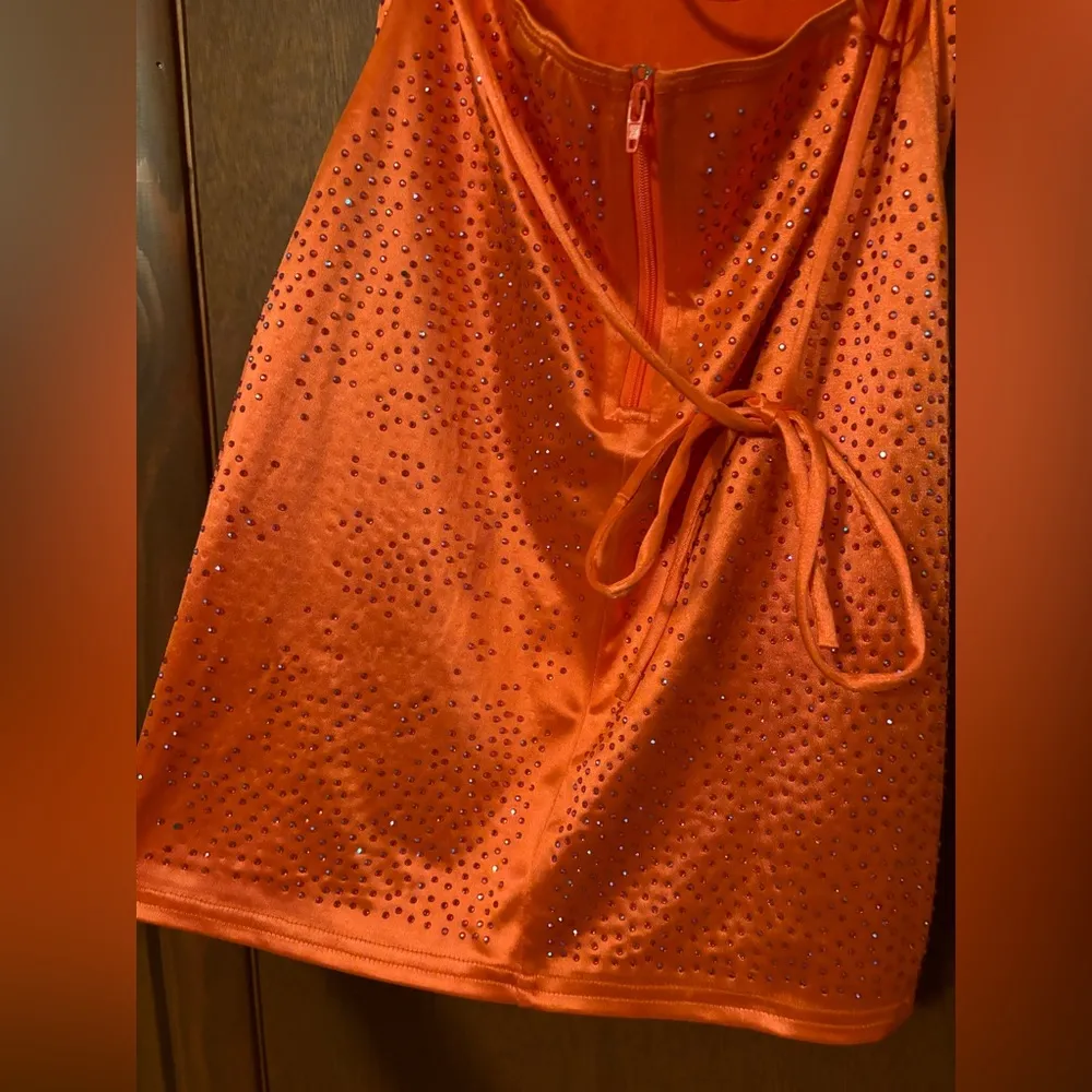 Spice It Up Rhinestone Bodycon Mini Dress - Image 8