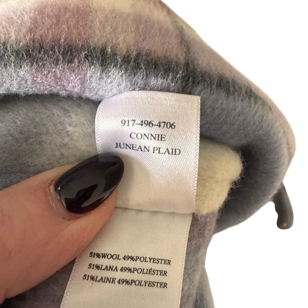 Rails - Connie Oversized Shacket in Junean Plaid Wool Blend Sz XXS - Image 9