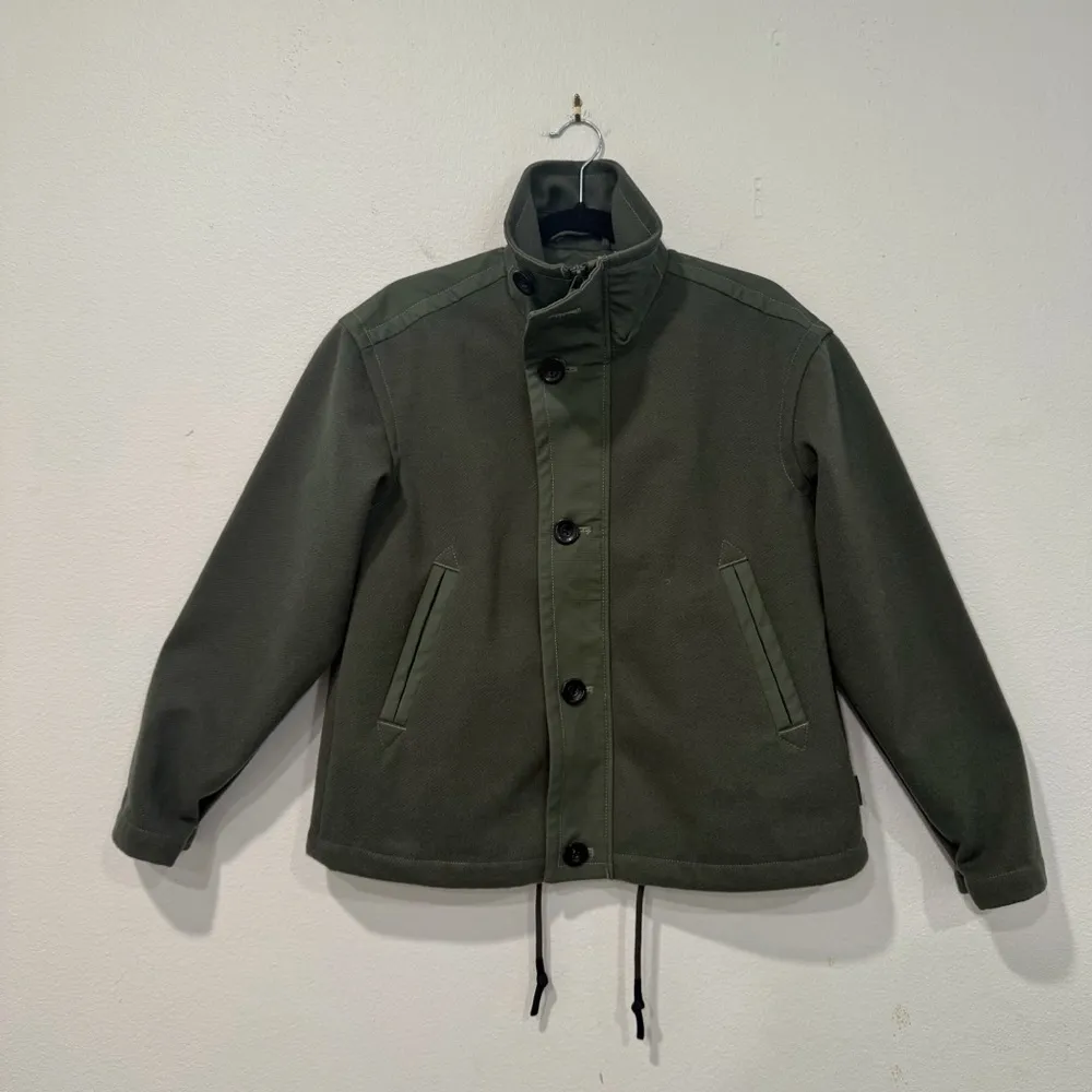 G-STAR Raw Green Trucker Collar Jacket XS - Image 3