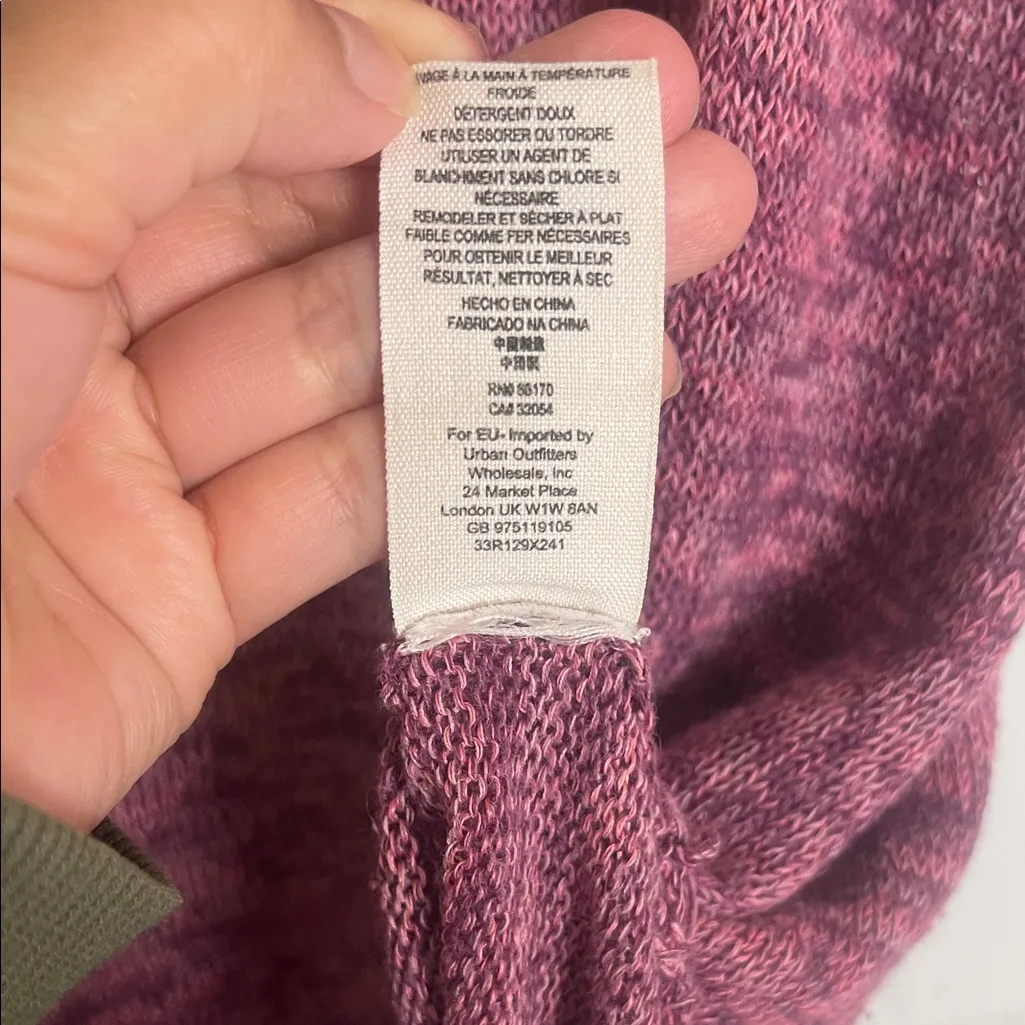 Free people Sleeveless Maroon Tunic with Beige Pattern - Image 8