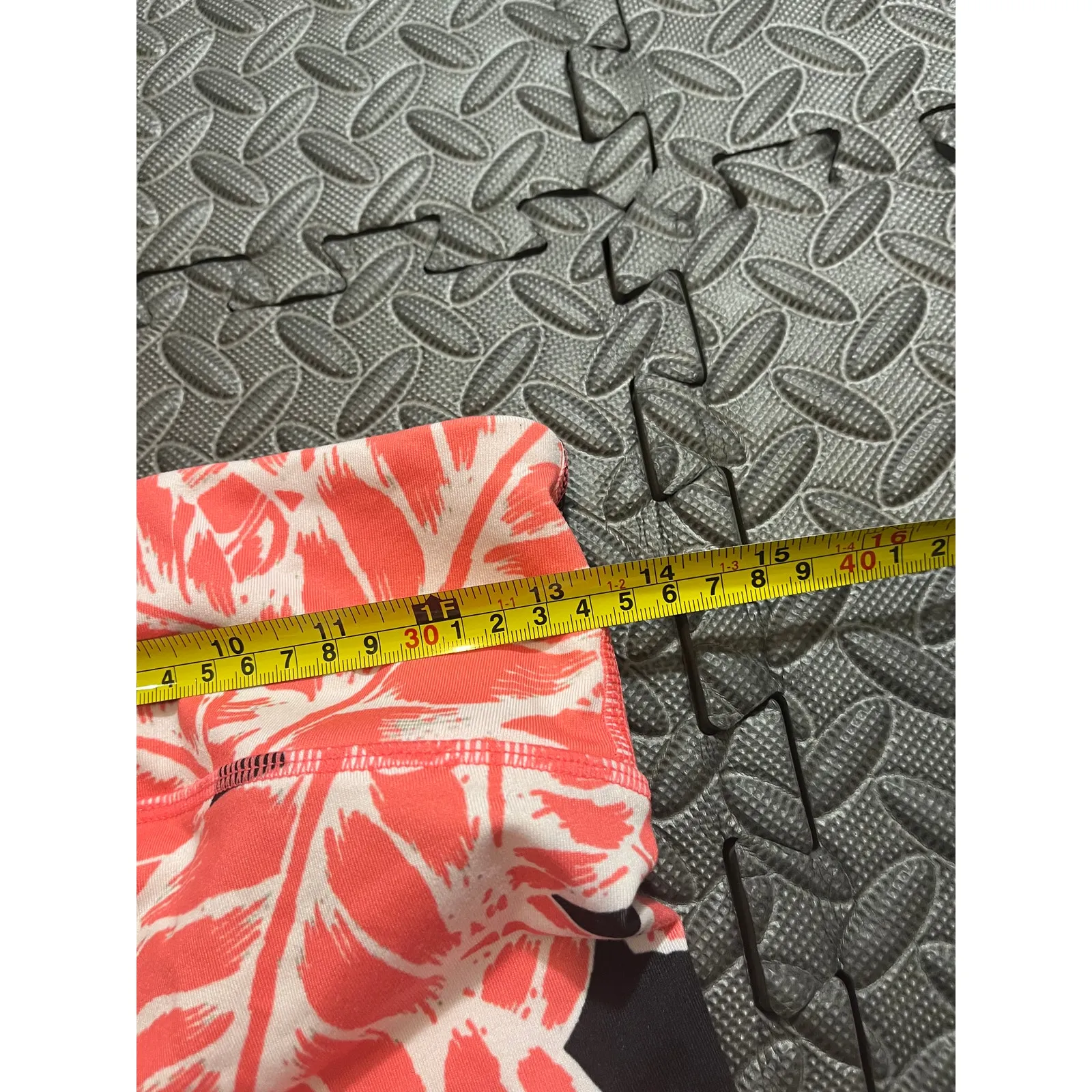 ALO Engineered AIrbrush Legging $110 Palm Springs‎ Pink Coral Black Pant Small - Image 6