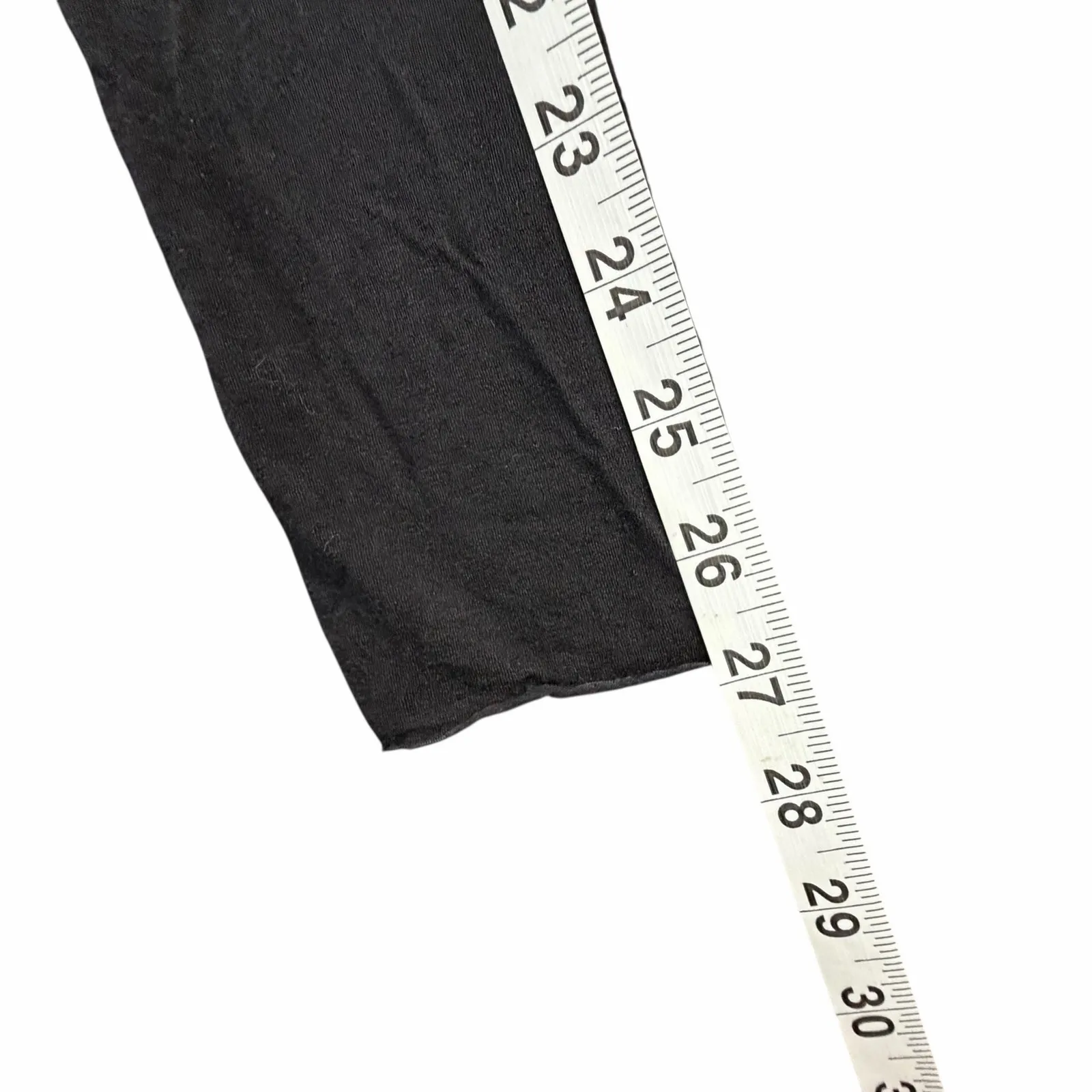 Transit Par Such T Shirt Dress M Black Modal Wool Stretch Asymmetric Lagenlook Size M - Image 12