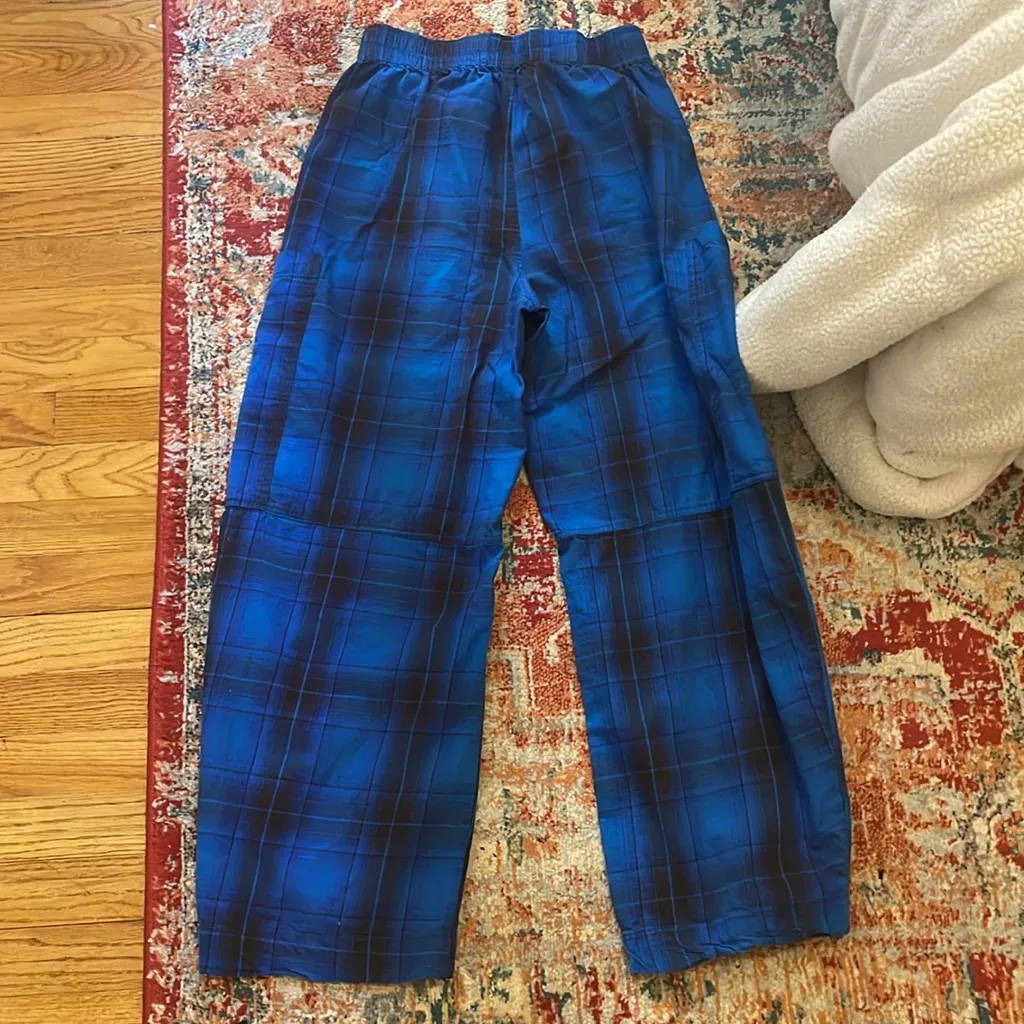 Black and Blue BDG Mae Flannel Pant Size XS - Image 10