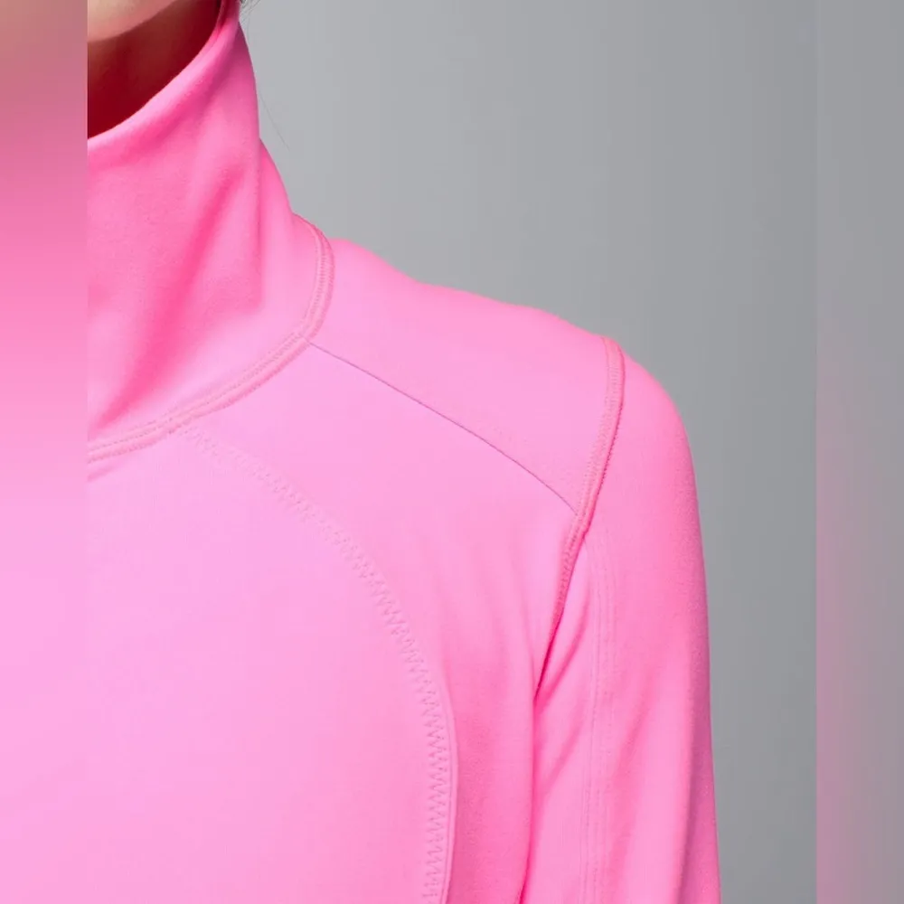 NWOT Lululemon Nice Asana Jacket Zing Pink Light - Image 5