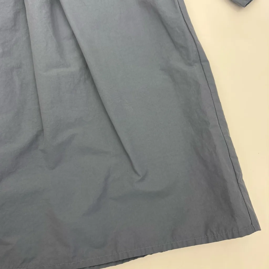 Pomander Place X Tuckernuck Lizzie Mini Dress Cotton Blend Slate Muted Blue Size L - Image 9