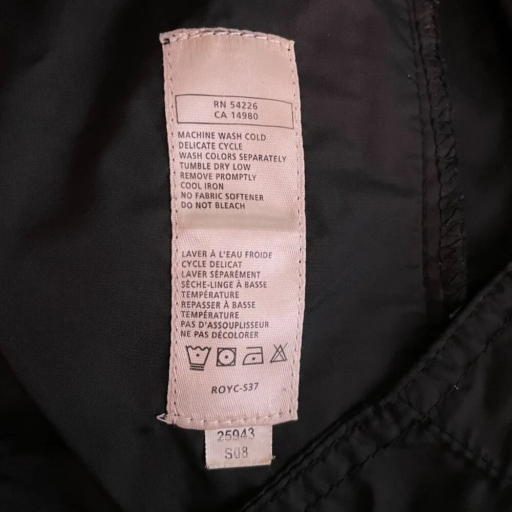 Royal Robbins Women 10 Black Hiking Pants Quick Dry Button Hem Adjustable Waist - Image 11