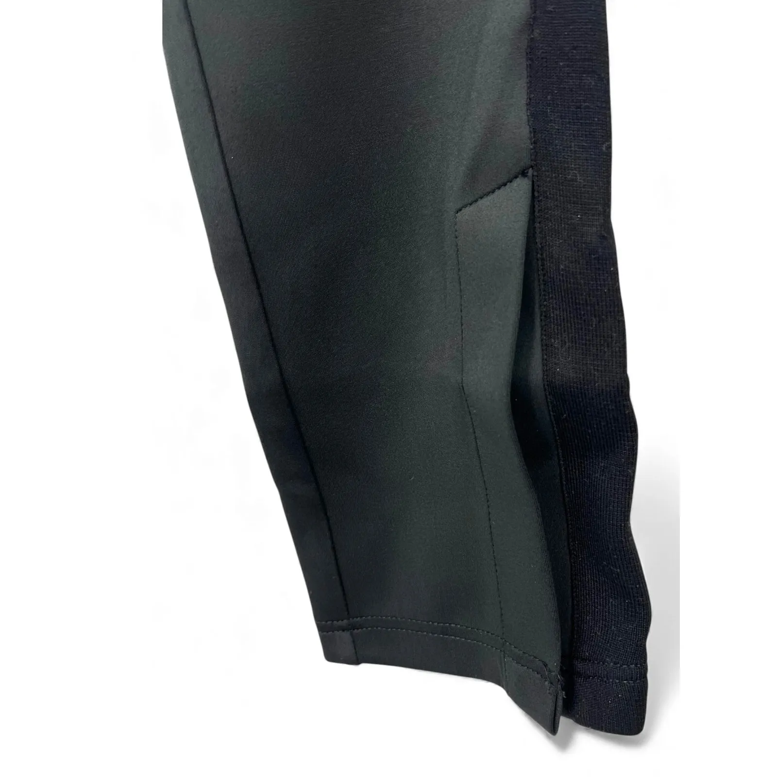 Pam & Gela S F21 Front Slit Cigarette Pant Track Jogger side-stripe 27" Inseam - Image 3