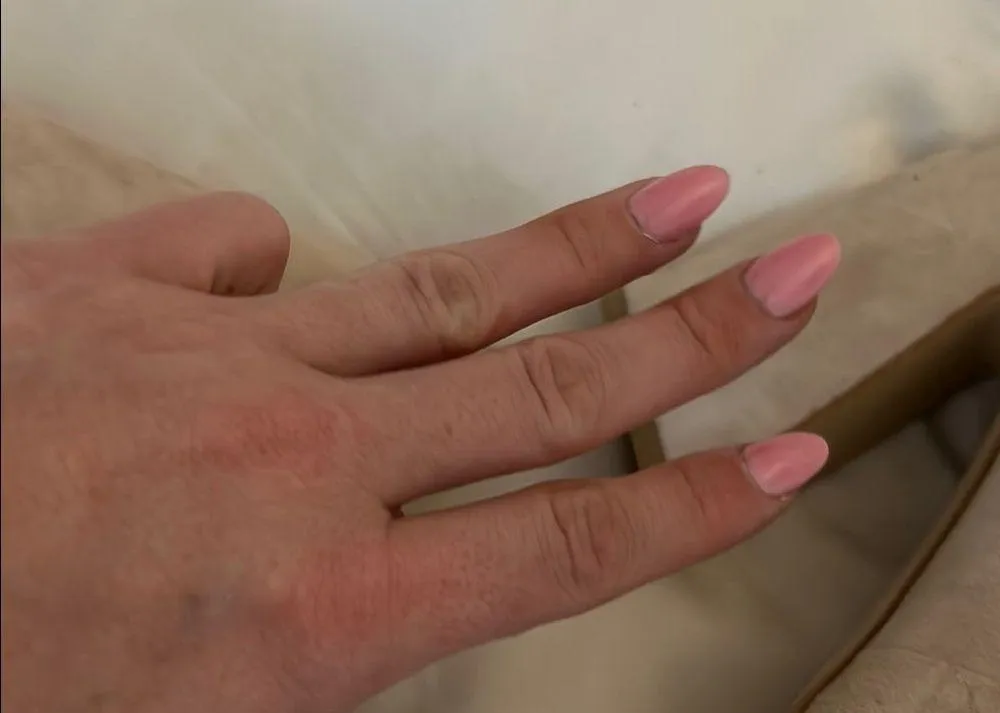 Women's Nine West beige suede point toe Heels - Image 5