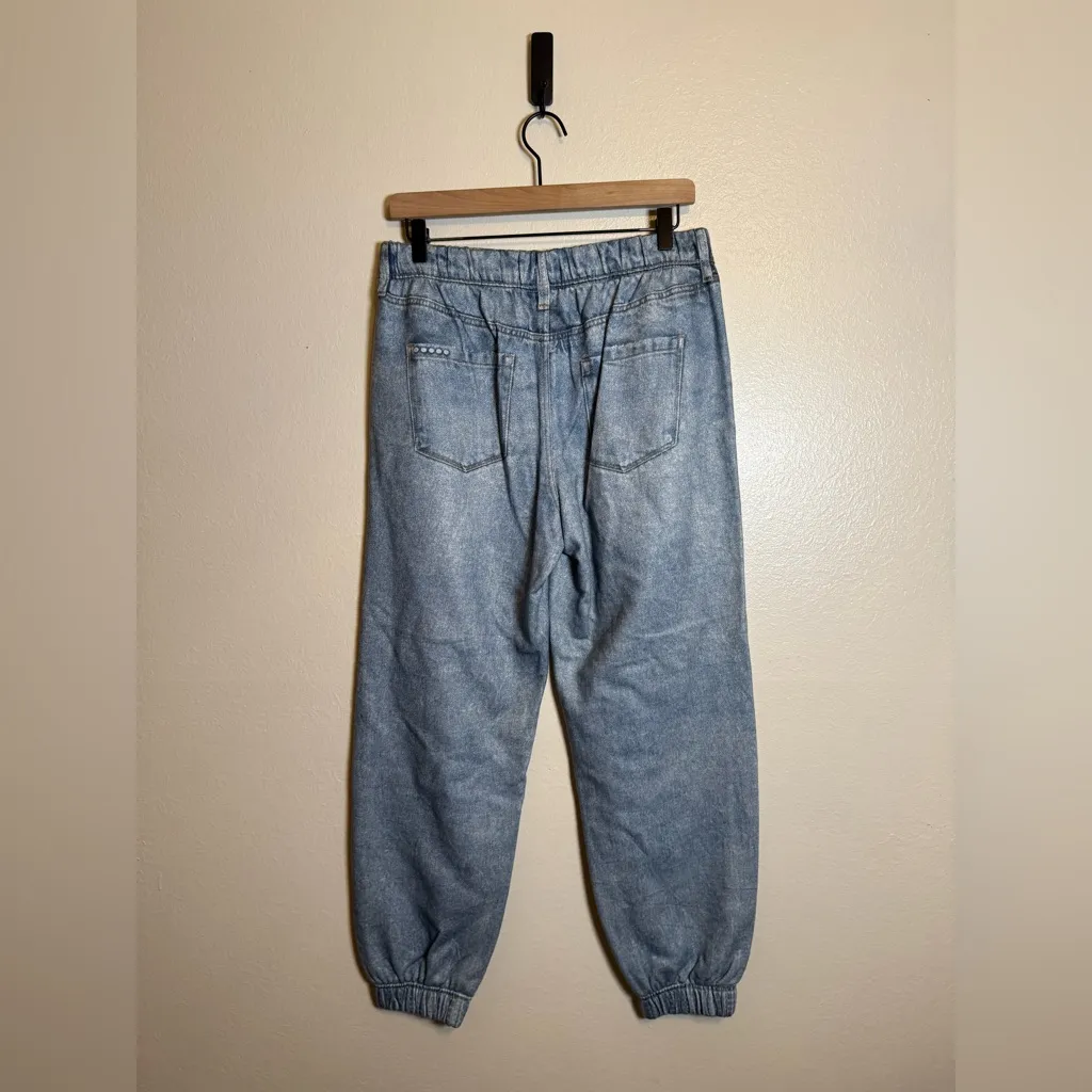 Blank NYC Denim Sweatpant Joggers - Image 4