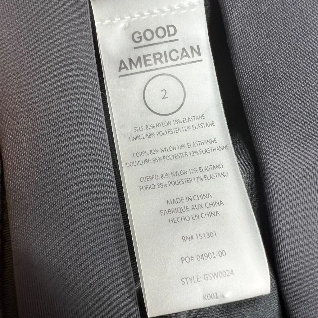 Good American Shapelifter Sporty Grommet Tank Top Bra Size 2 Medium‎ NEW - Image 9