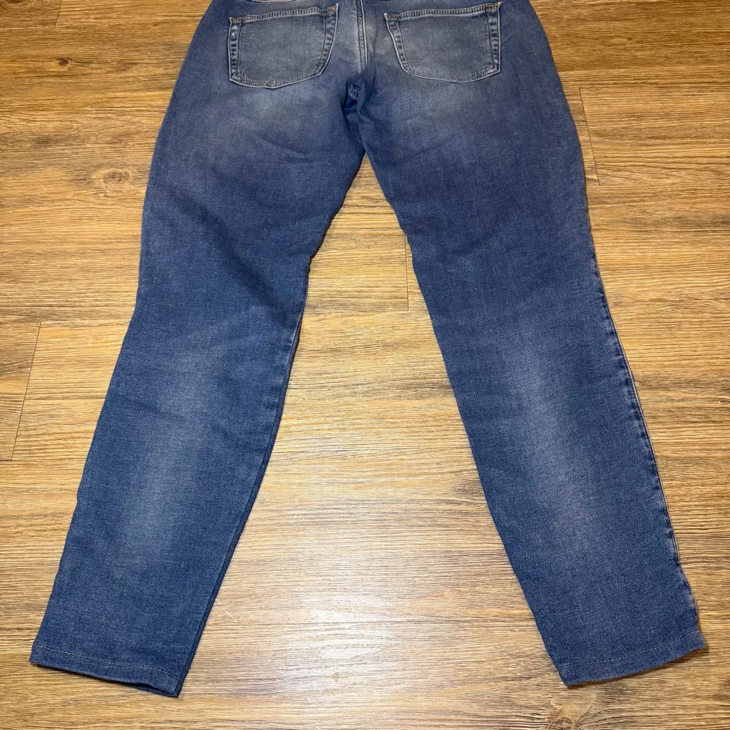 Diesel Distressed Ripped Blue Skinny Jeans - Blue Denim Sweatpants Stretchy 27 - Image 12