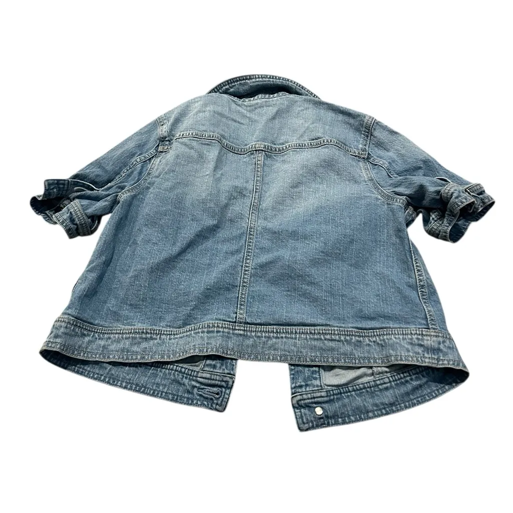 Talbots  short sleeve denim jacket - Image 3