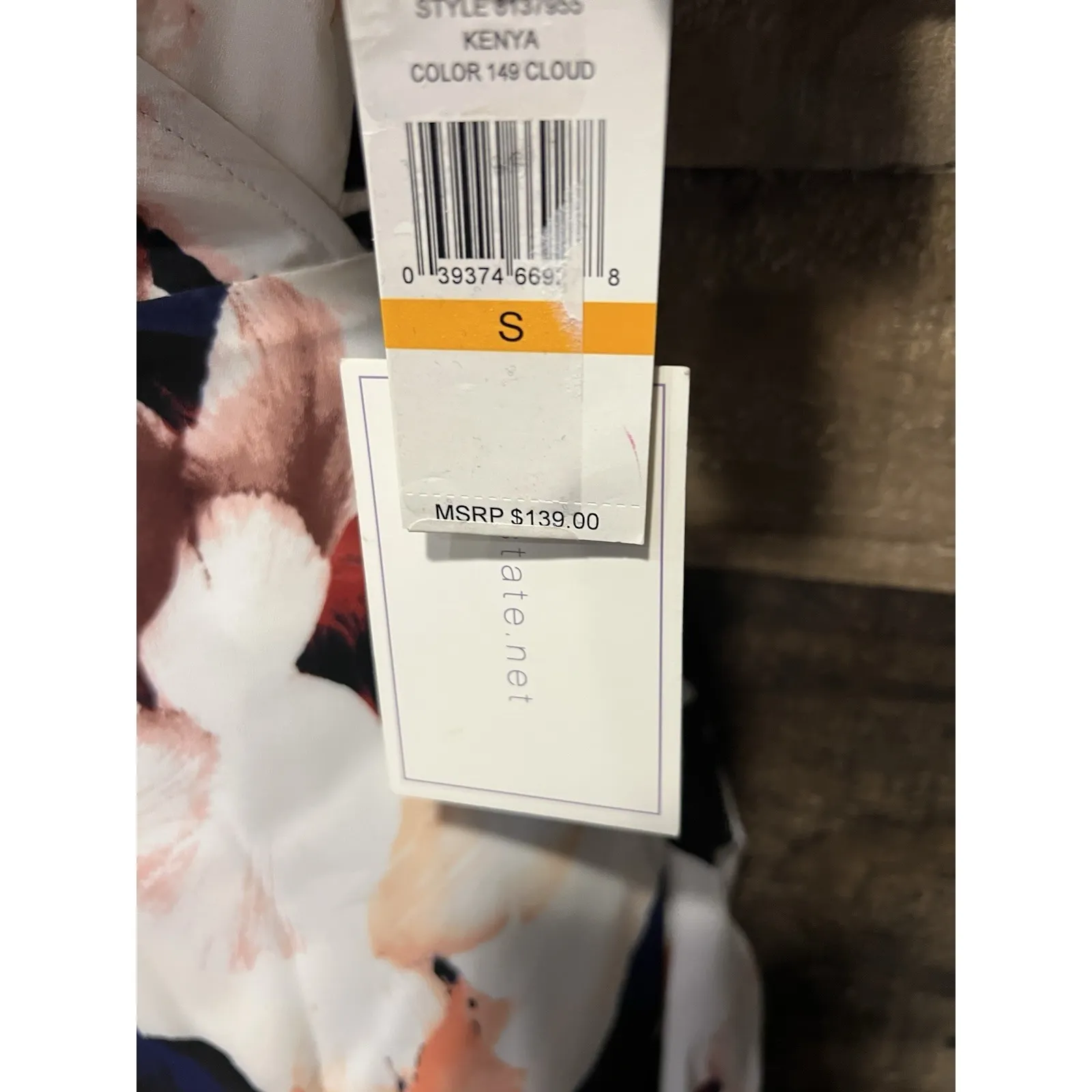 1.‎ State Floral Wrap Ruffle Midi Dress Size Small Event Wedding Guest Party - Image 3