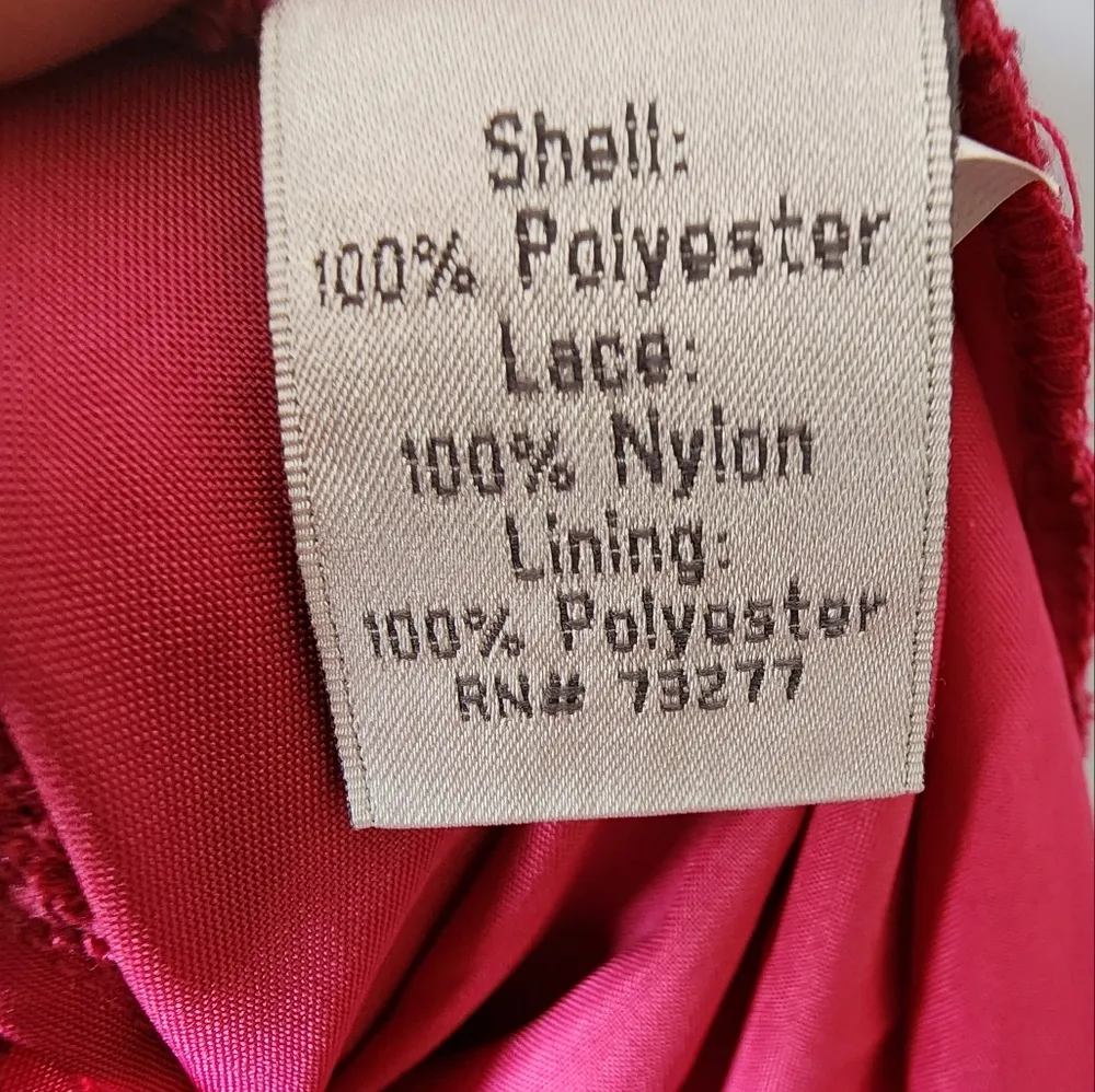 Women's LC Lauren Conrad Pink Lace Dress Size 2 - Image 4