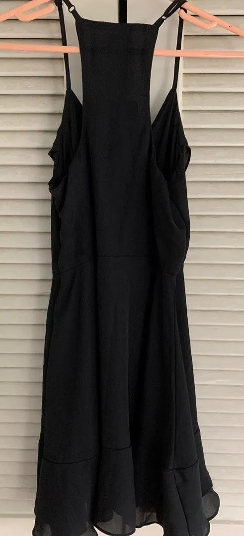 Black Ruffled Dress - Image 2