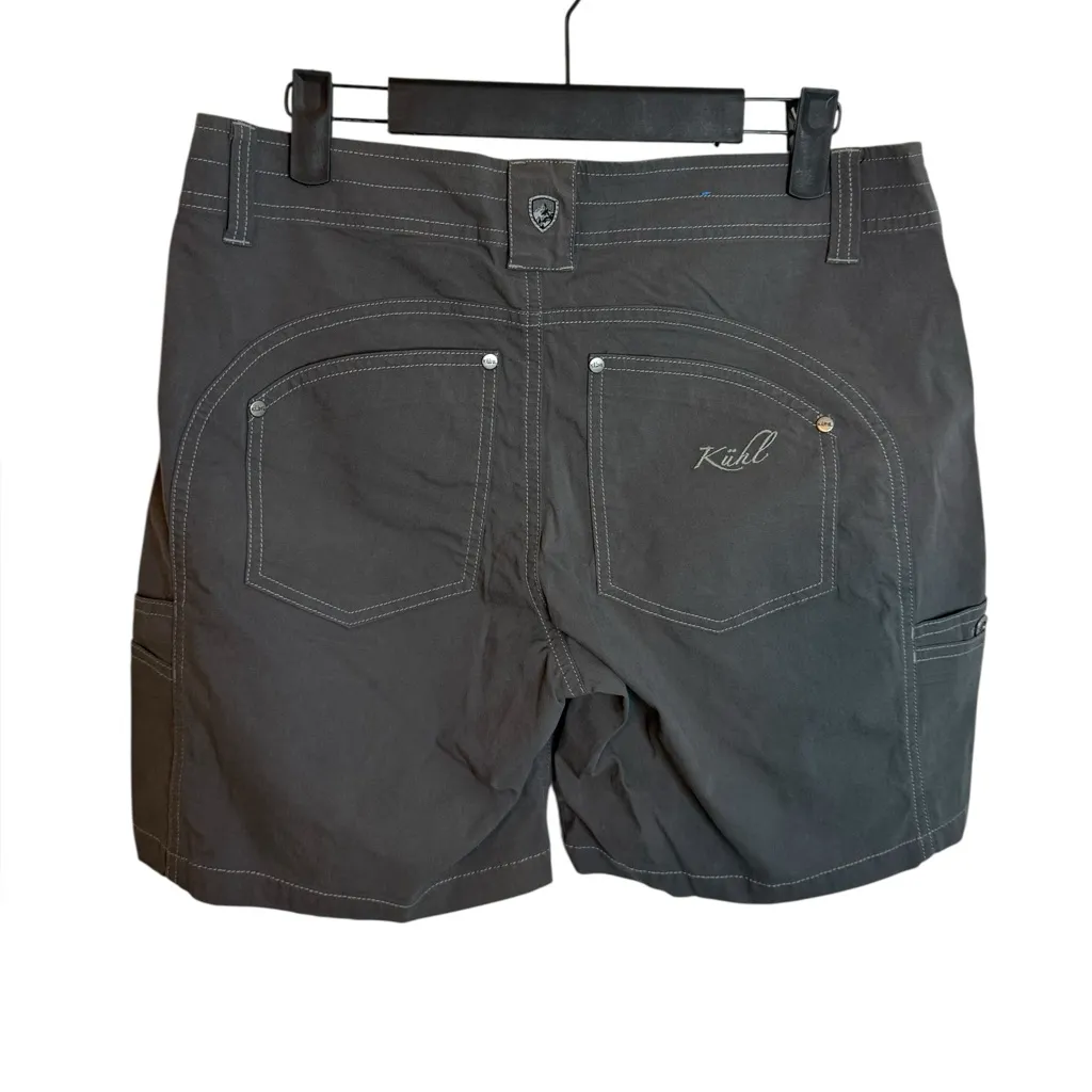 Kuhl  Charcoal Gray Free Range Hiking Shorts - Image 3