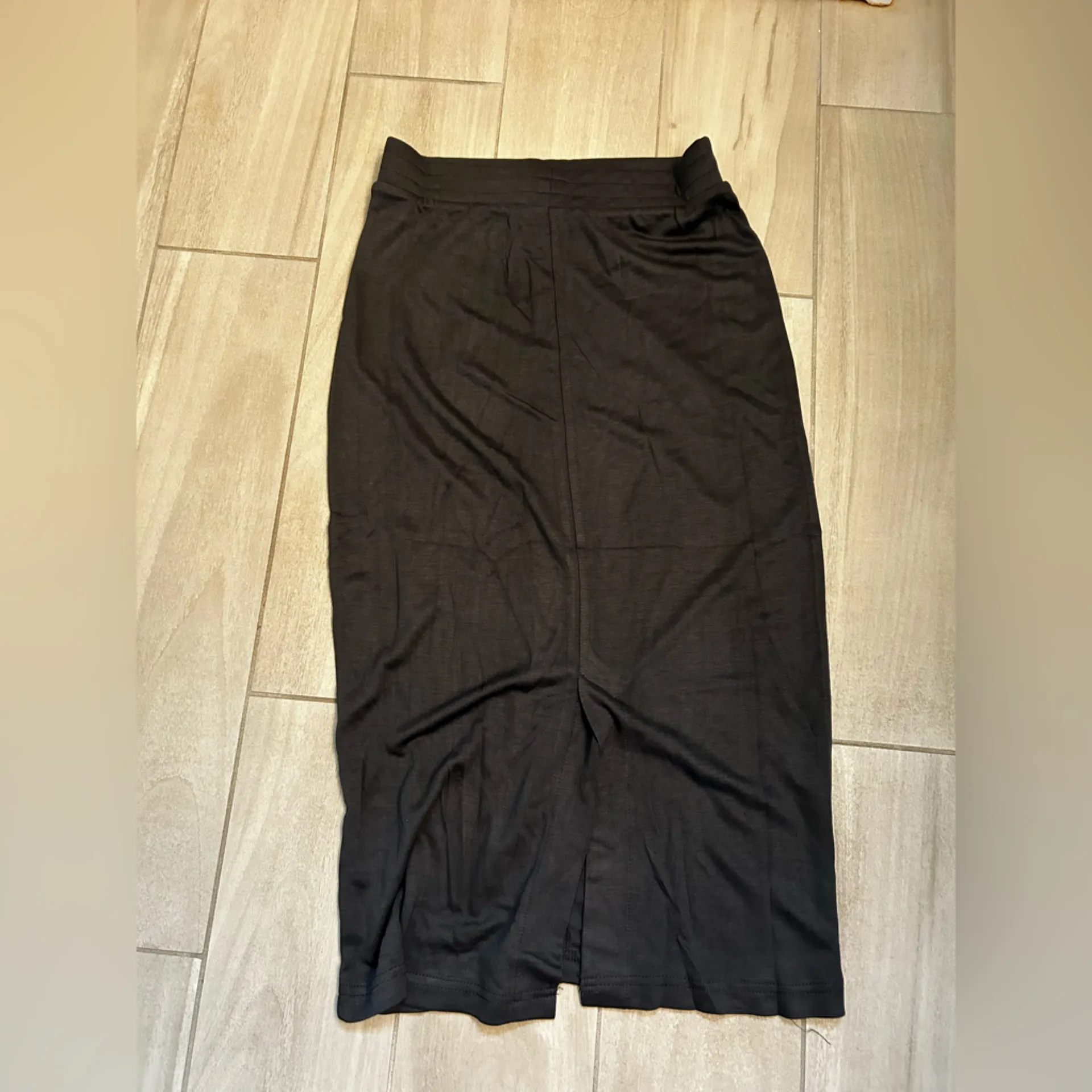 Modal charcoal grey Midi Skirt Gray Size M - Image 5