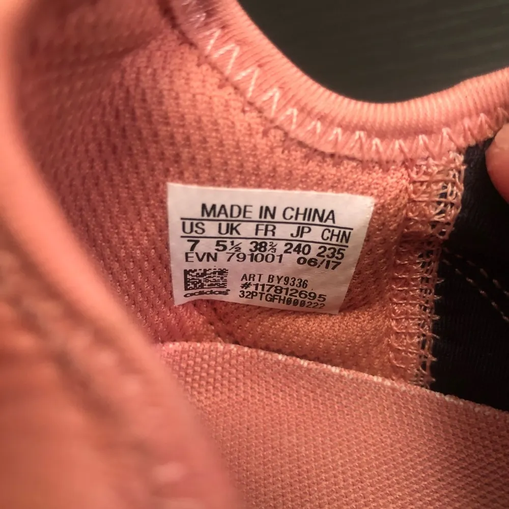 Women’s Adidas Tubular Sneakers Pink Athletic Shoes 7 - Image 8