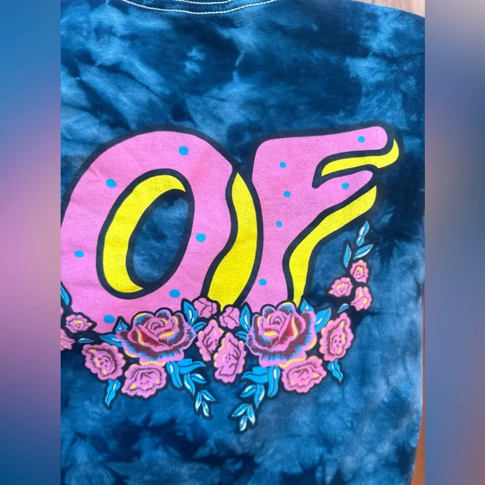Odd Future Donut Logo Tye Dye Tee Size Small - Image 6