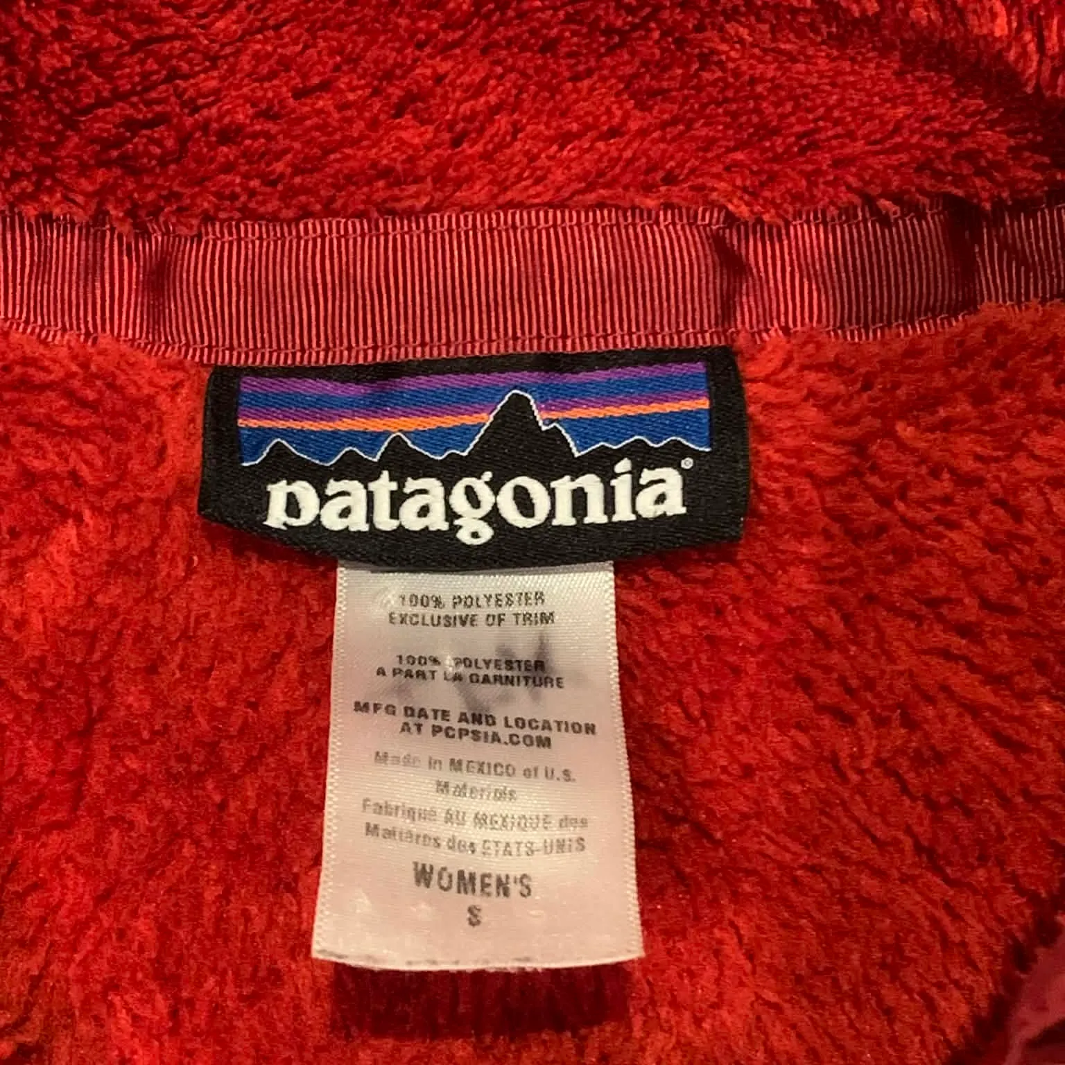 ​Patagonia Re-Tool Snap-T Pullover Rossi Pink Small Gorpcore Fleece 25442 - Image 5