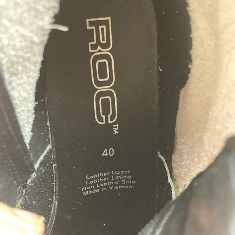 ROC Australia snakeskin moto boots 40 - Image 9