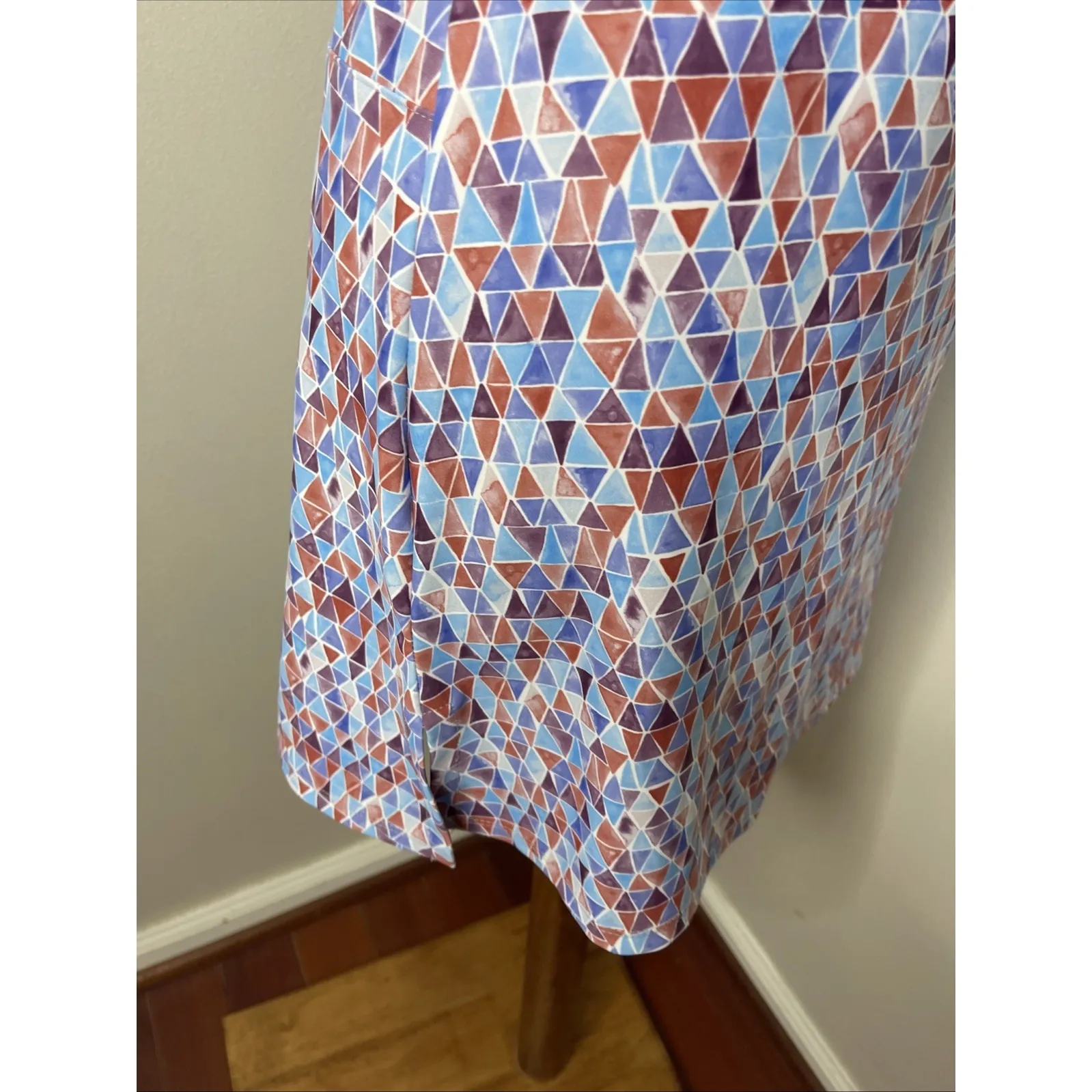 Nuu Muu Key Hole Sleeveless Athletic Activewear Dress In Purple‎ Triangle XS Purple - Image 5