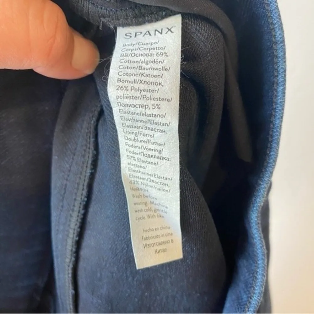 Spanx Jean-ish® Ankle Leggings in Twilight Rinse - Image 14