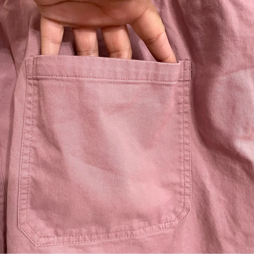 Old Navy Womens Pants Dusty Pink Woodrose Pulla Utility Carpenter Plus Size 3X - Image 6