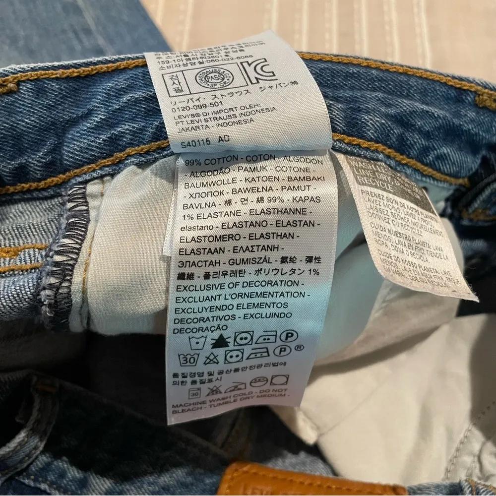 Wedgie Fit High Rise Distressed Ankle Jeans in Higher Love Medium Wash 26 - Image 9