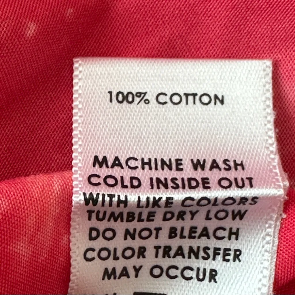 Cotton Citizen Red Tie-Dye button down Shirt XS - Image 7