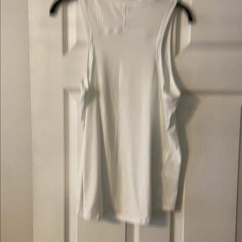 CRZ YOGA White Tank Top size XL brand new length 26”bust 40” - Image 4