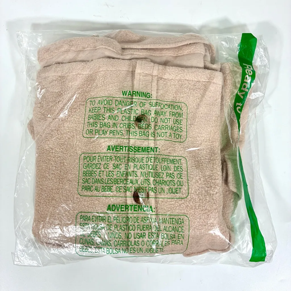 Faherty Holden High Pile Fleece Jacket Peach Whip Large NWT - Image 15