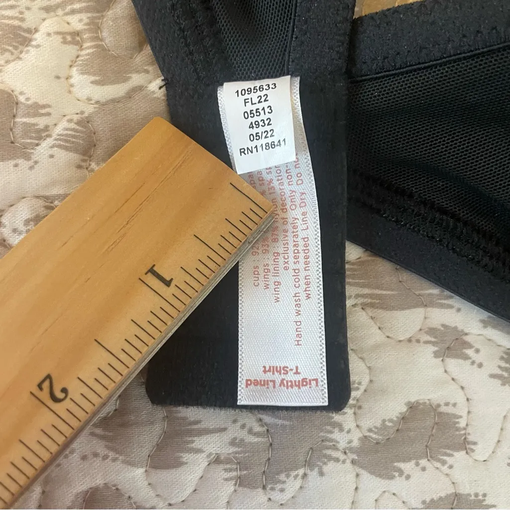 Lane Bryant NWT Cacique Black 34G Cotton Lightly Lined T-Shirt Underwire Bra - Image 10