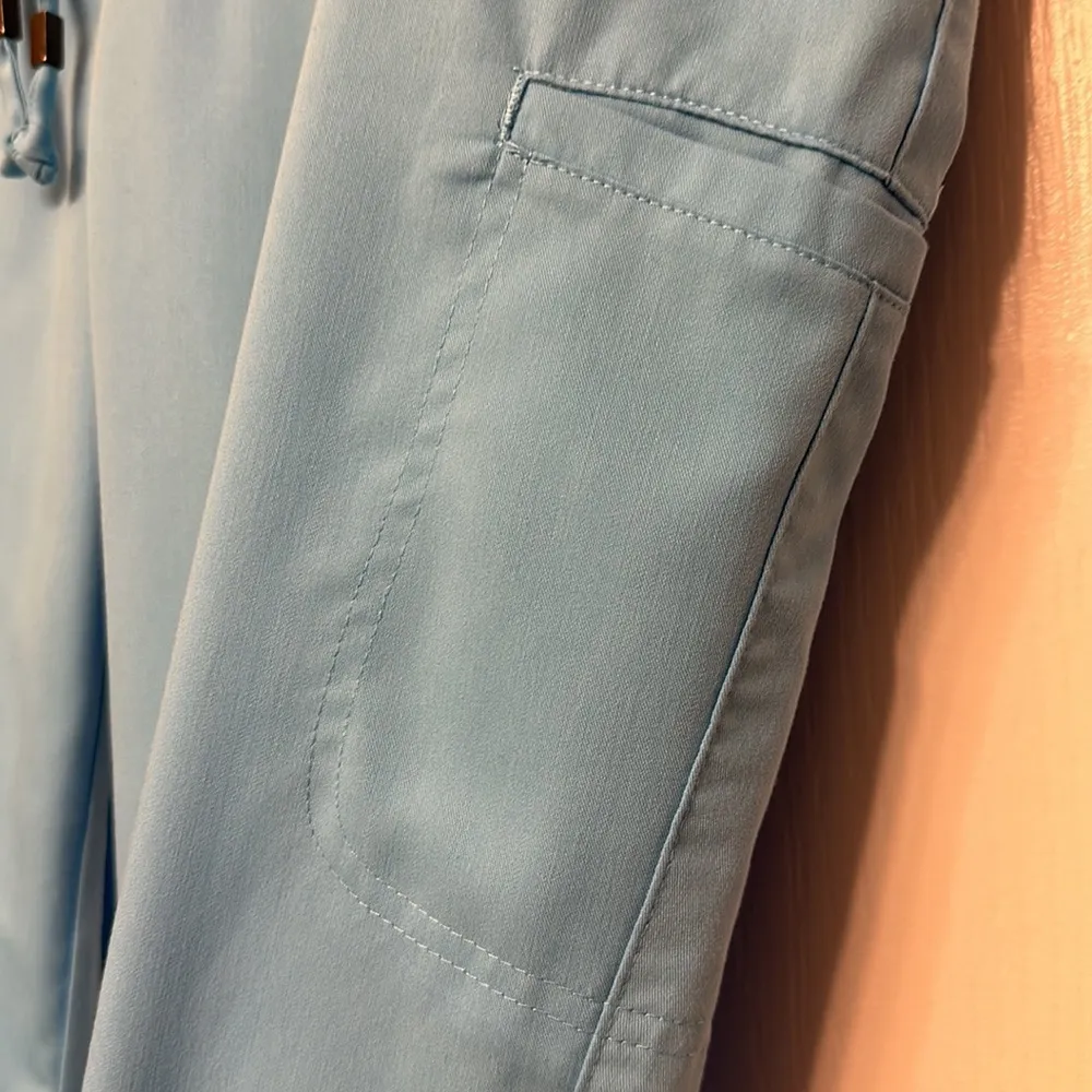 Barco Grey's Anatomy Blue Seafoam Cargo Medical Doctor Nurse Scrub Pants Size XL - Image 3