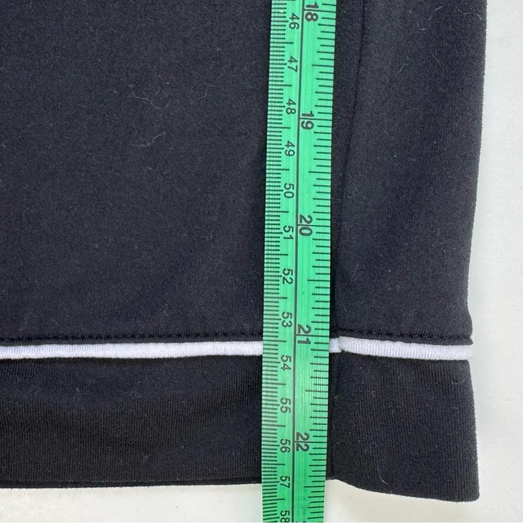 Born Black Pajama Set Medium Soft Button Top and Pants Lounge Sleepwear - Image 14