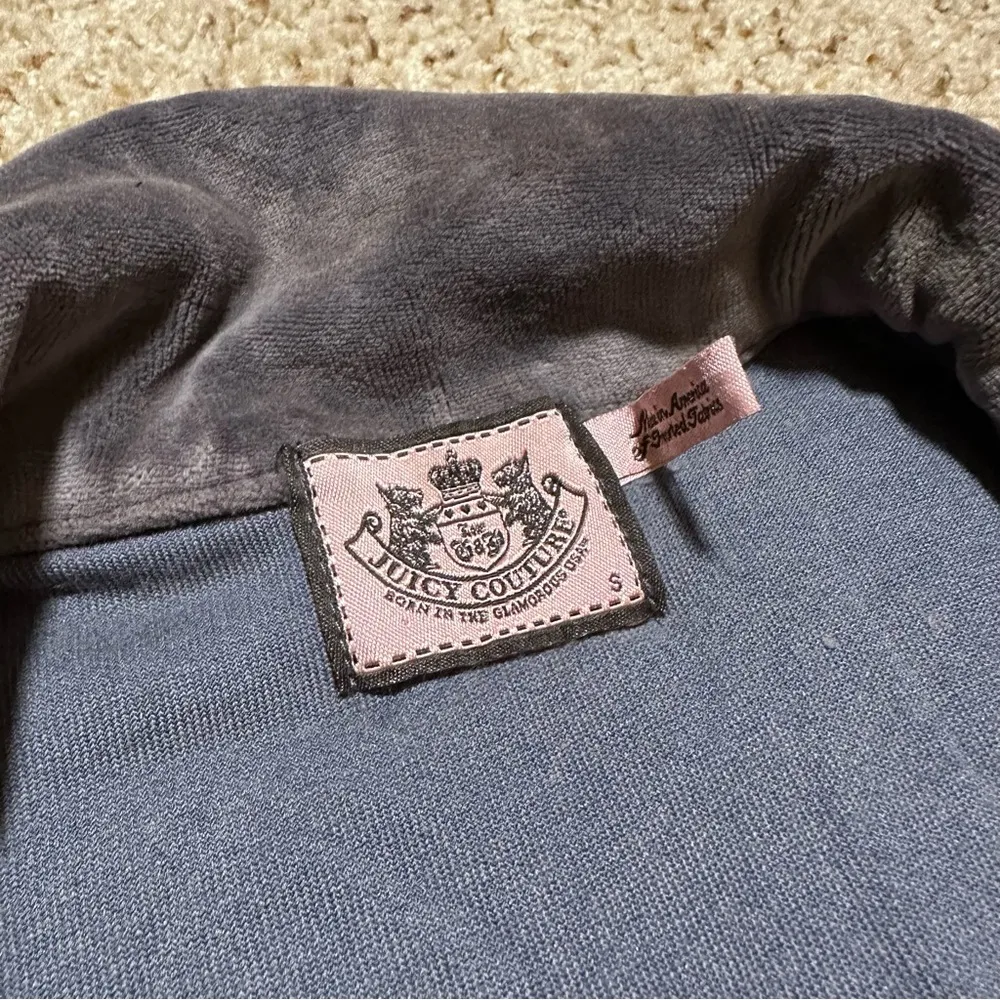 Vintage Y2K Juicy Couture Zip Track Jacket - Image 3