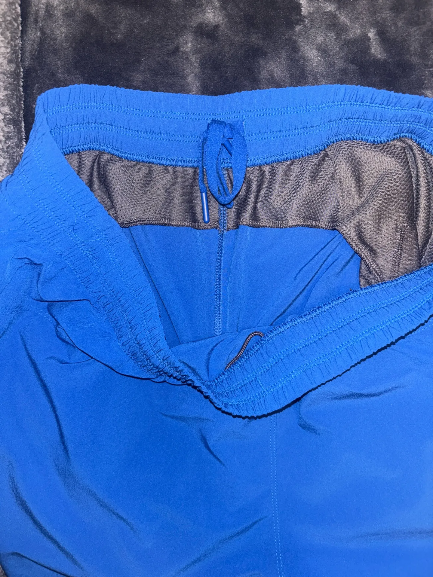 Blue & Gray Mens All in Motion Athletic Shorts Size Large - Image 6