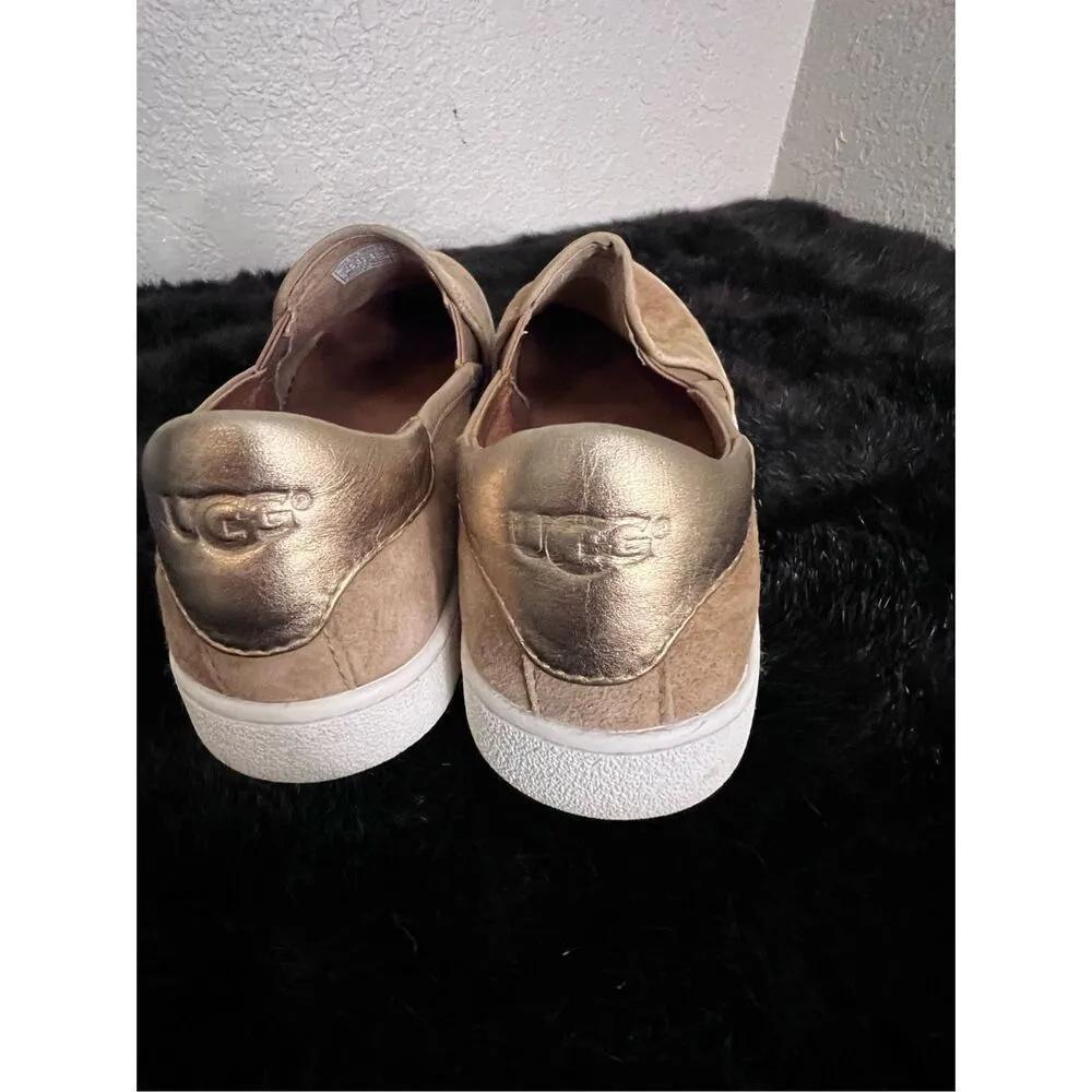 UGG Slip On suede leather Shoes Women's Size 7 - Image 3