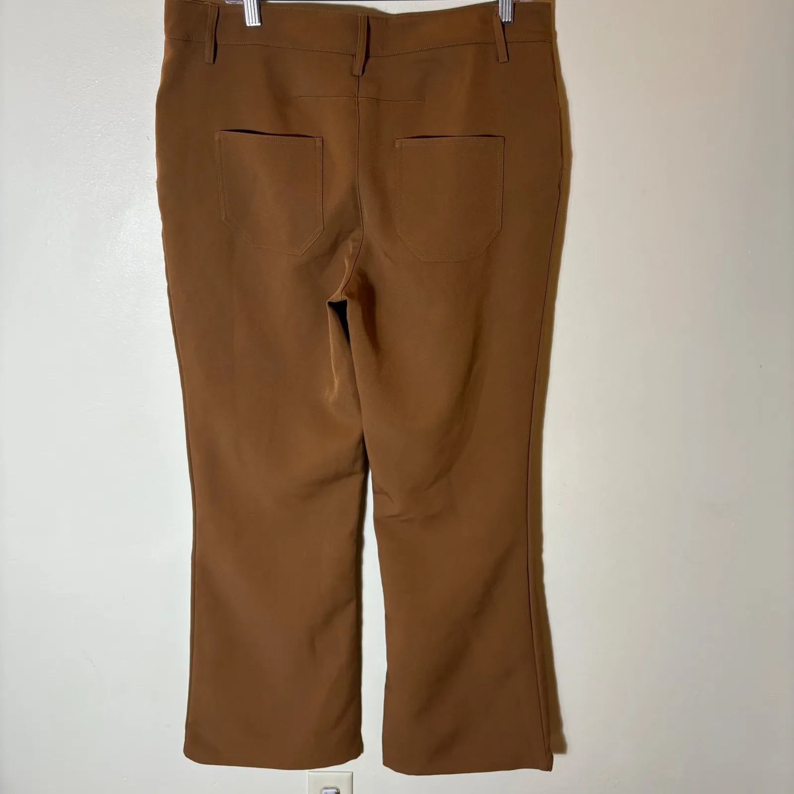 Bohme Brown Bootcut Trousers Size XL - Image 4