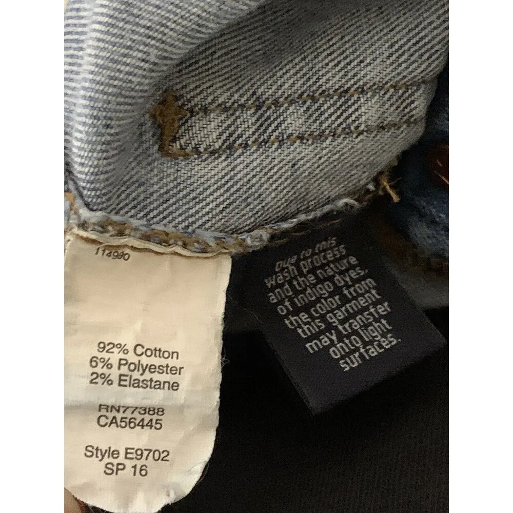 Madewell Bayfront Crop Denim Front Button Pocket Overalls - Blue / Size Medium - Image 6