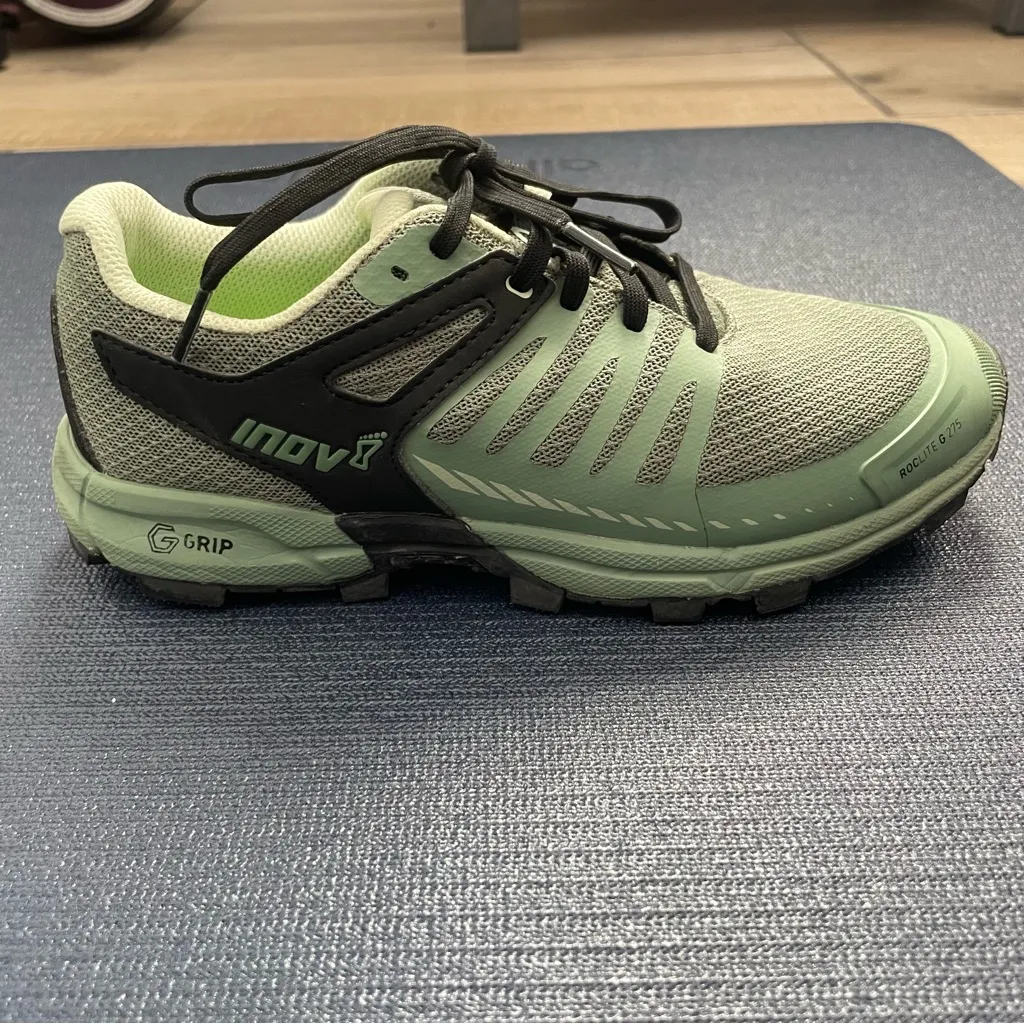 INOV8 ROCLITE G 275 V2 Trailrunners Green Size 6.5 - Image 5
