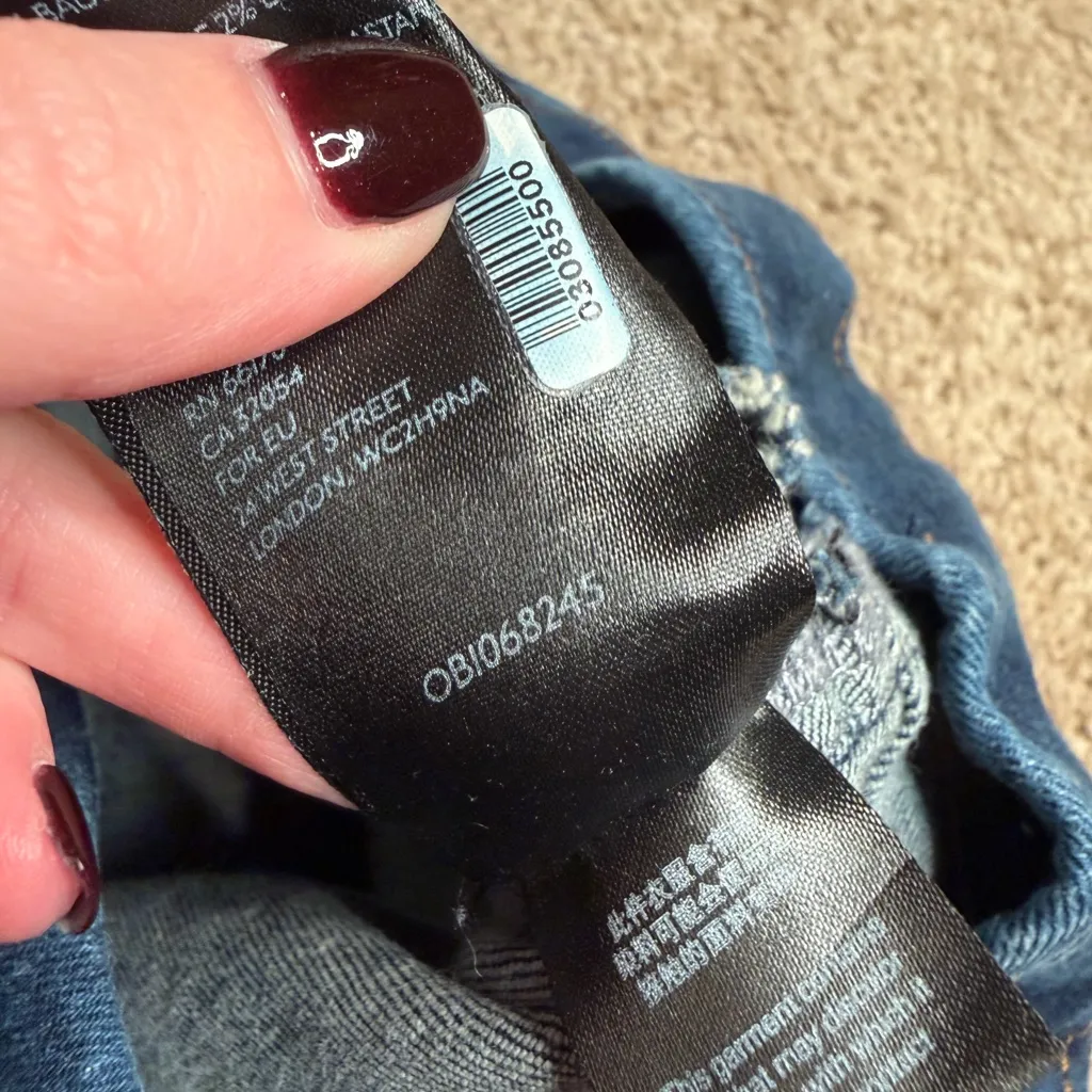 We The Free Pull On Raw Hem Jeggings Size 30 - Image 3