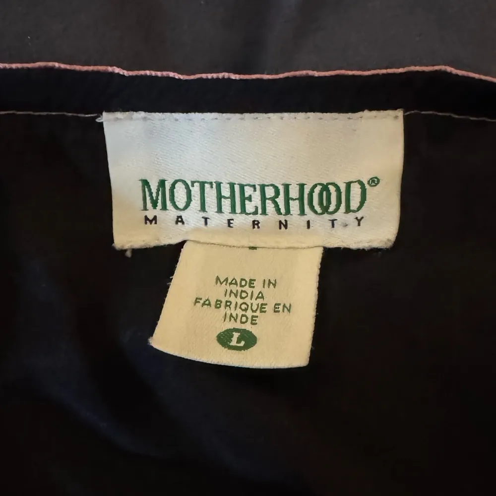 Motherhood Maternity Dress Sz L. 3/4 Sleeves. Midi - Image 4