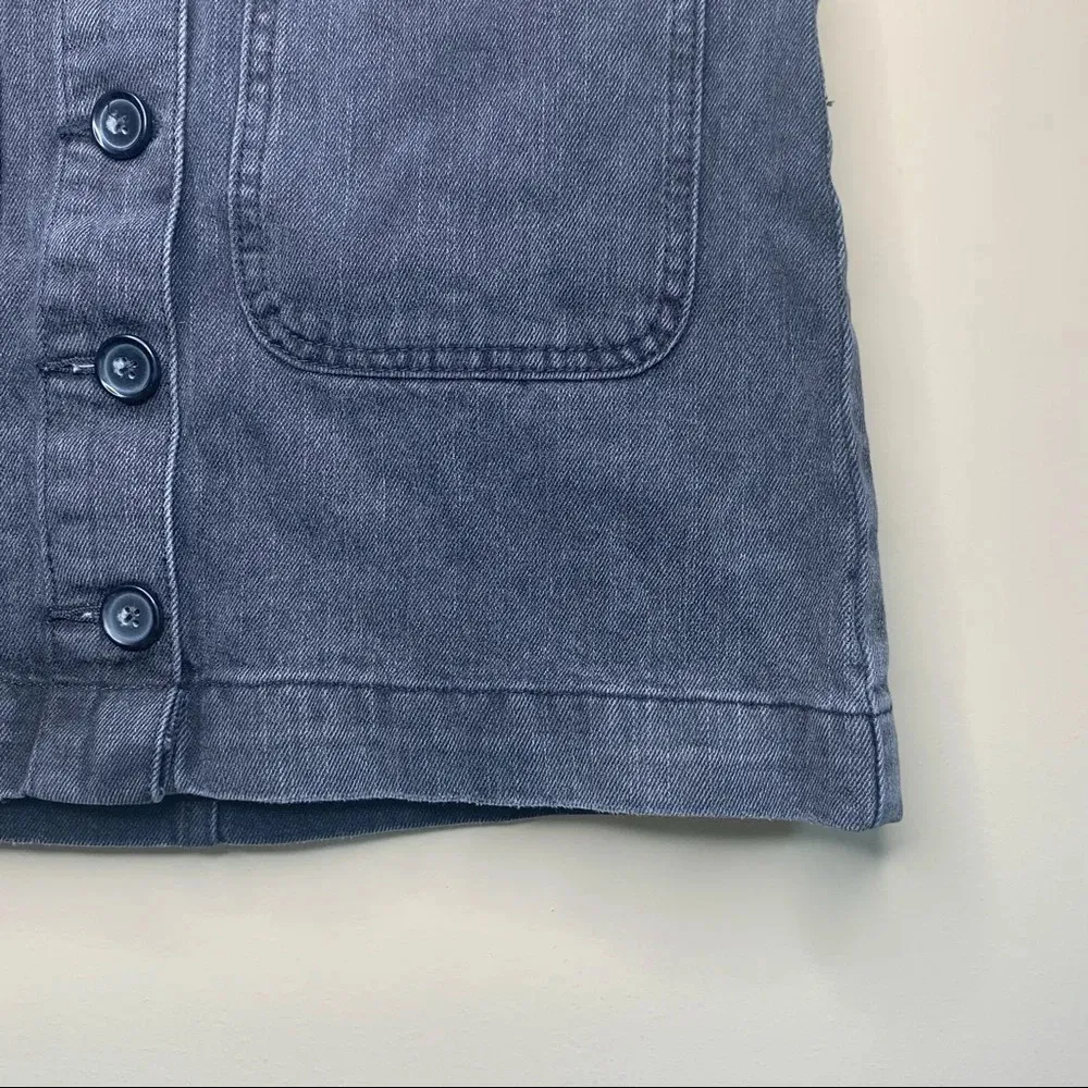 Free People Don’t Get Me Wrong Button Front Skirt Size 26 - Image 11