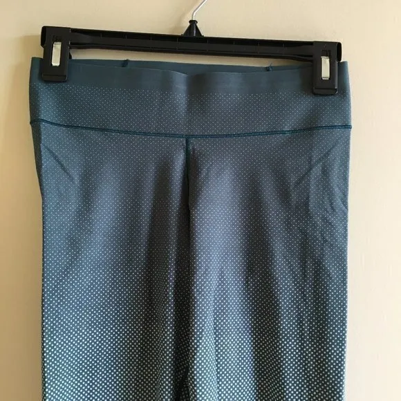 Adidas Womens Training Miracle Sculpting Tights‎ Blue/Utility Green Climalite S - Image 6