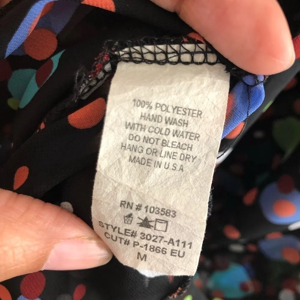 Lily White  dressy Blouses/Tops, Size M - Image 5