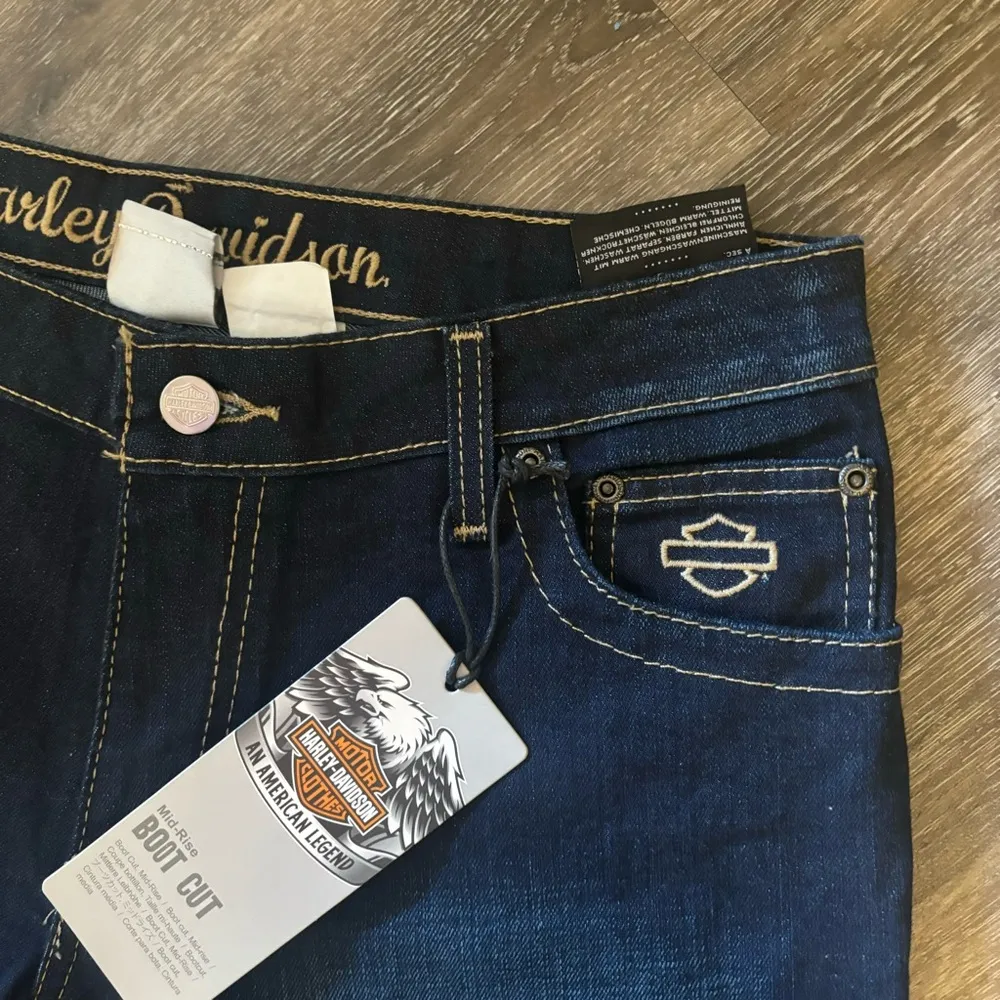 Harley Davidson Mid Rise Bootcut Jeans - Image 2